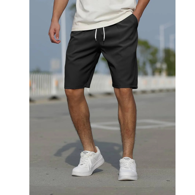 Luchtige Heren Short met Trekkoord – Comfort voor Warme Dagen