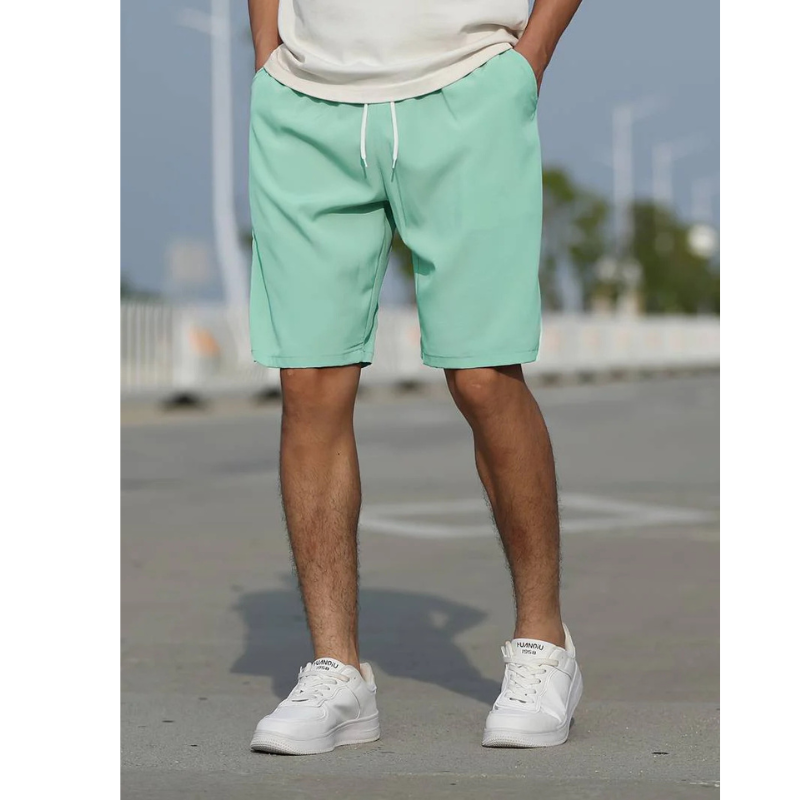 Luchtige Heren Short met Trekkoord – Comfort voor Warme Dagen