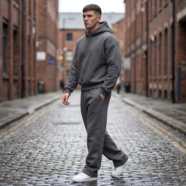 Heren Trainingspak Set - Oversized Hoodie en Joggingbroek