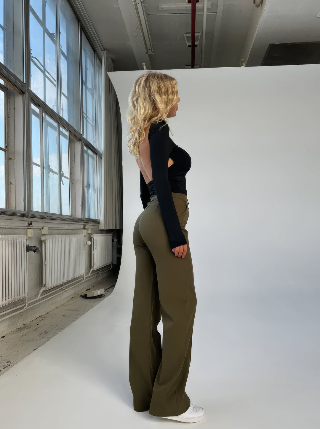 Dames Broek – Wide-Leg Fit – Tijdloze Pasvorm voor Dagelijks Gebruik