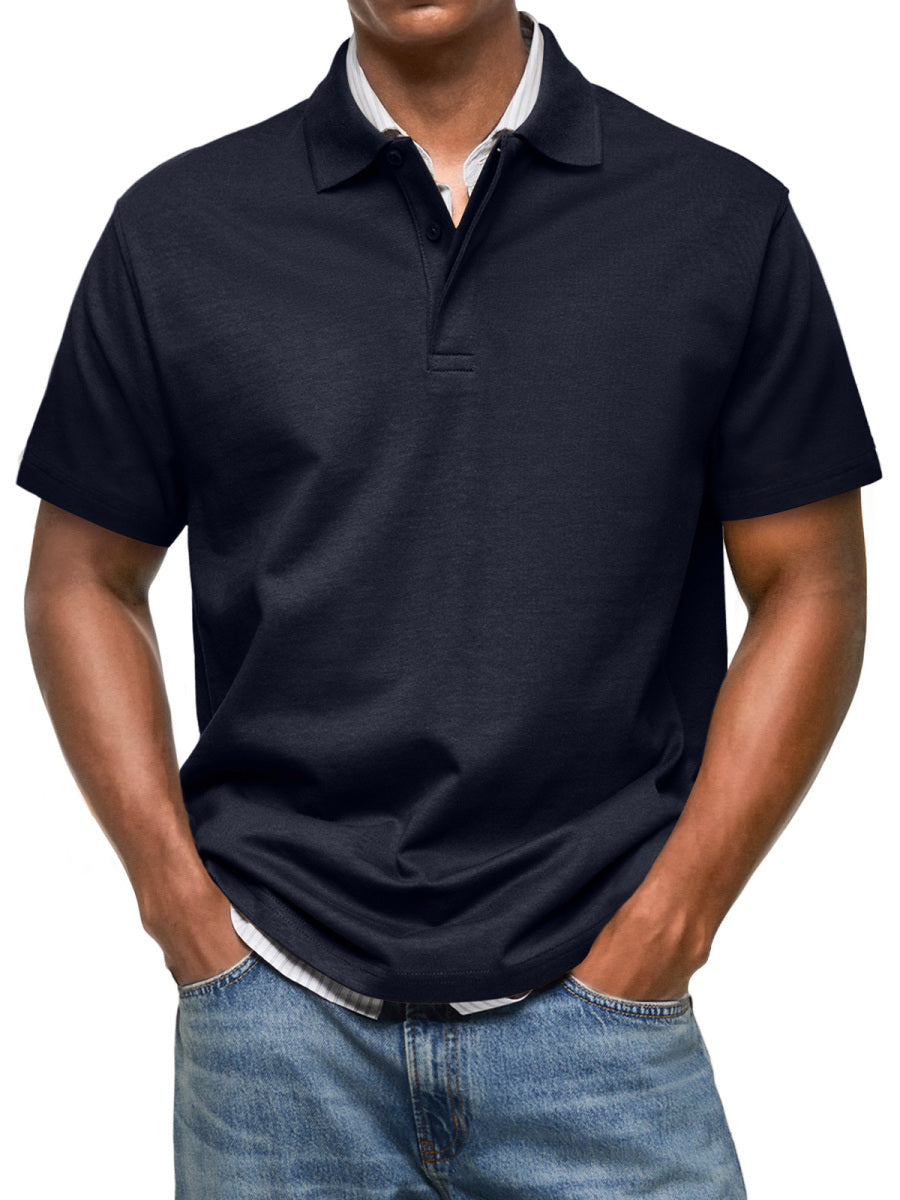 Heren polo shirt korte mouw | Slim fit poloshirt met moderne uitstraling