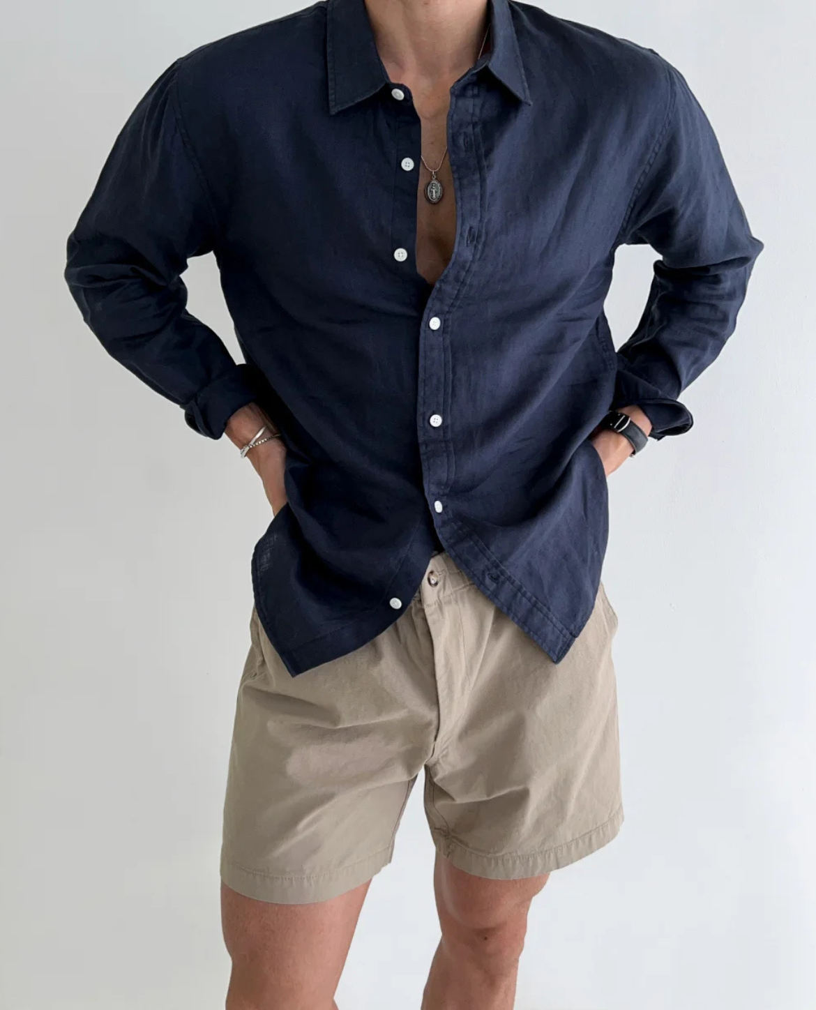 Heren overhemd lange mouw | Relaxed fit met tijdloze uitstraling