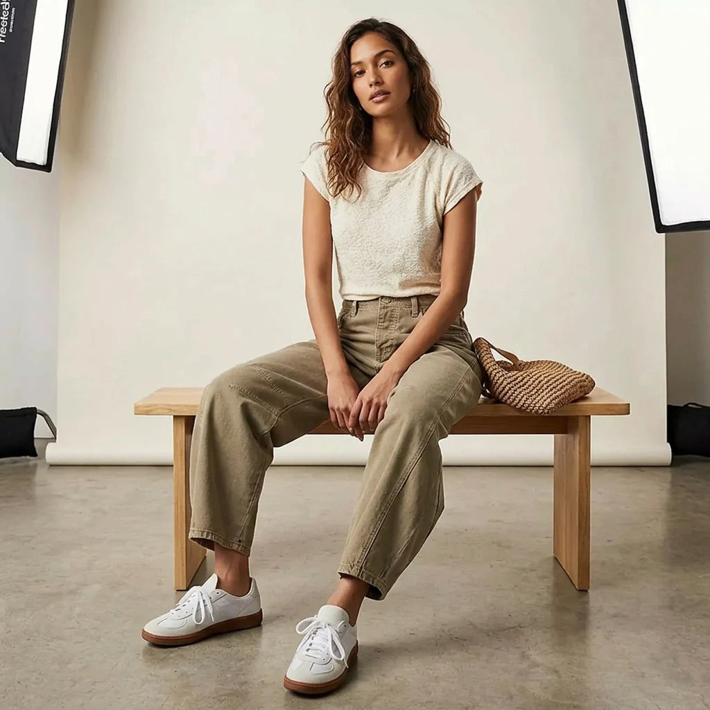 Dames Baggy Jeans – Hoge Taille – Relaxte Casual Pasvorm