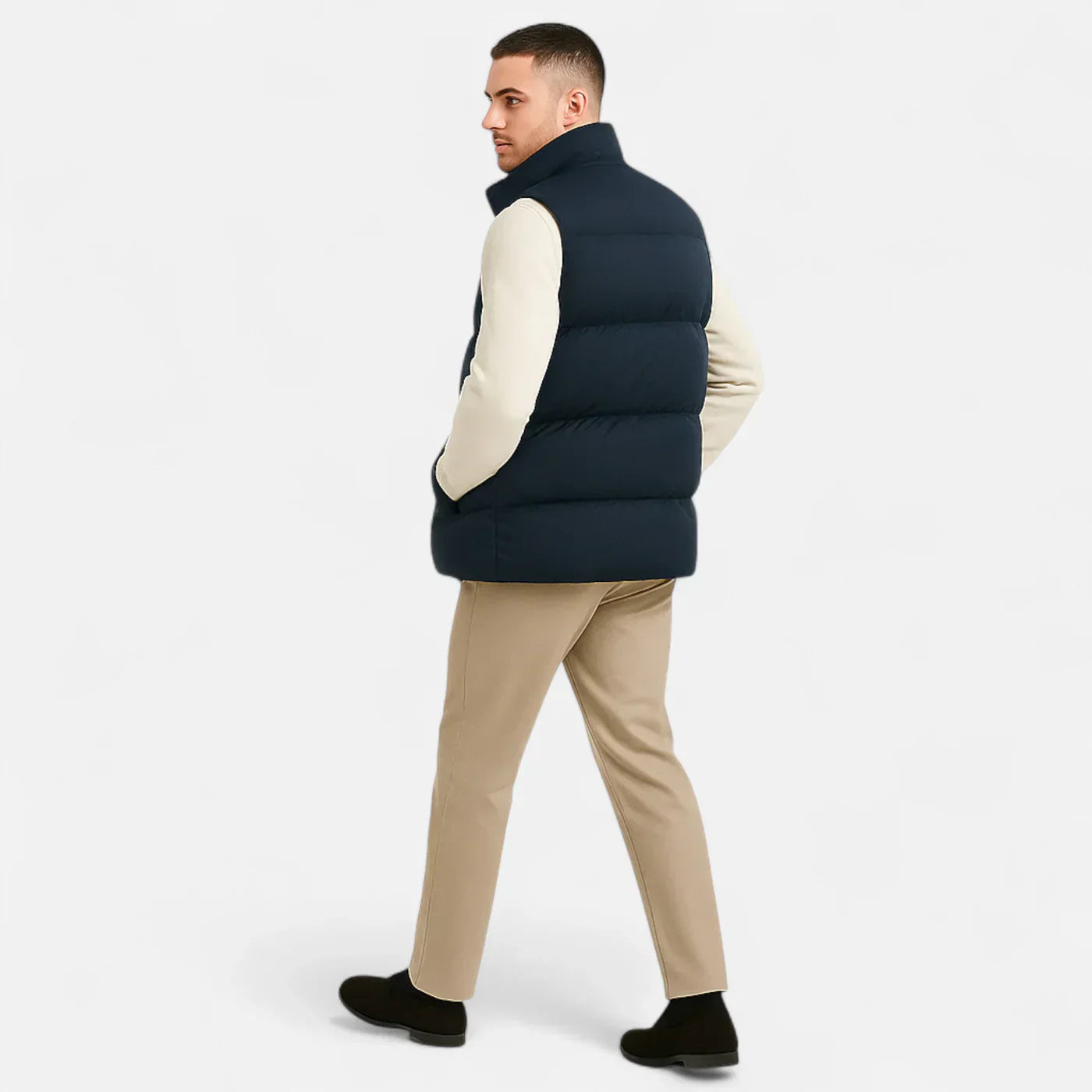 Heren puffer bodywarmer | Lichtgewicht en warm voor dagelijks gebruik