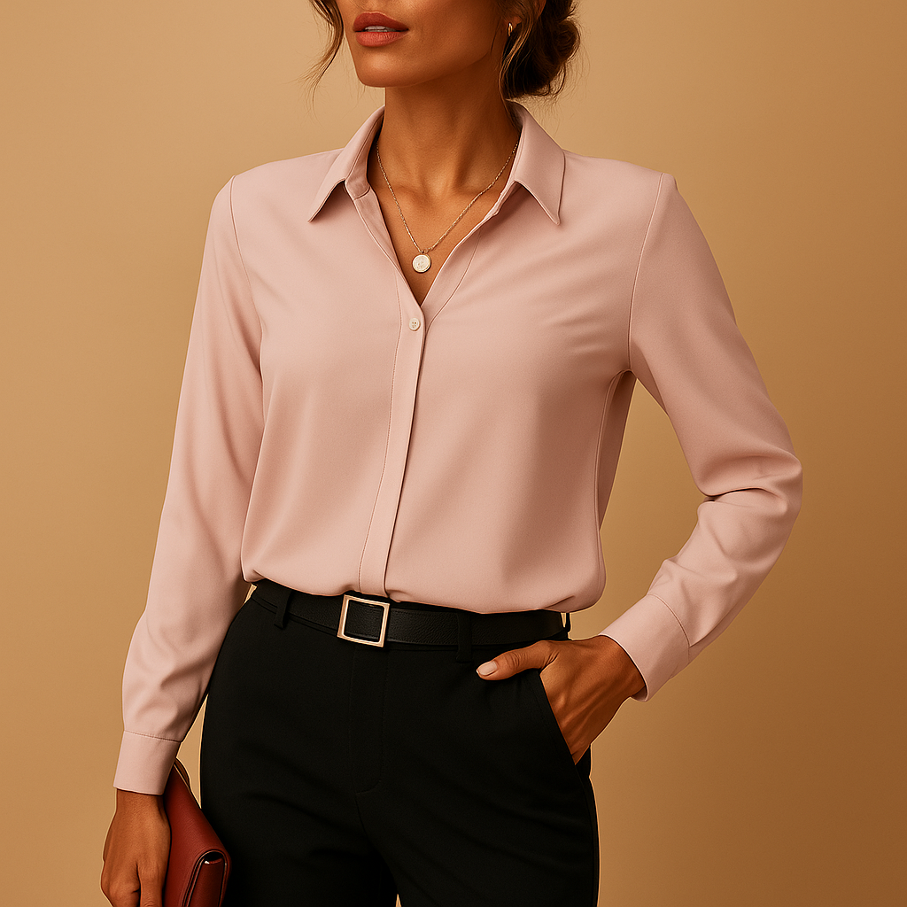 Dames blouse lange mouw | Elegante uitstraling met tijdloos ontwerp
