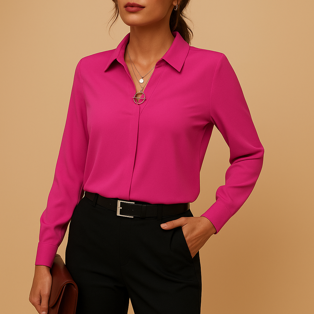 Dames blouse lange mouw | Elegante uitstraling met tijdloos ontwerp