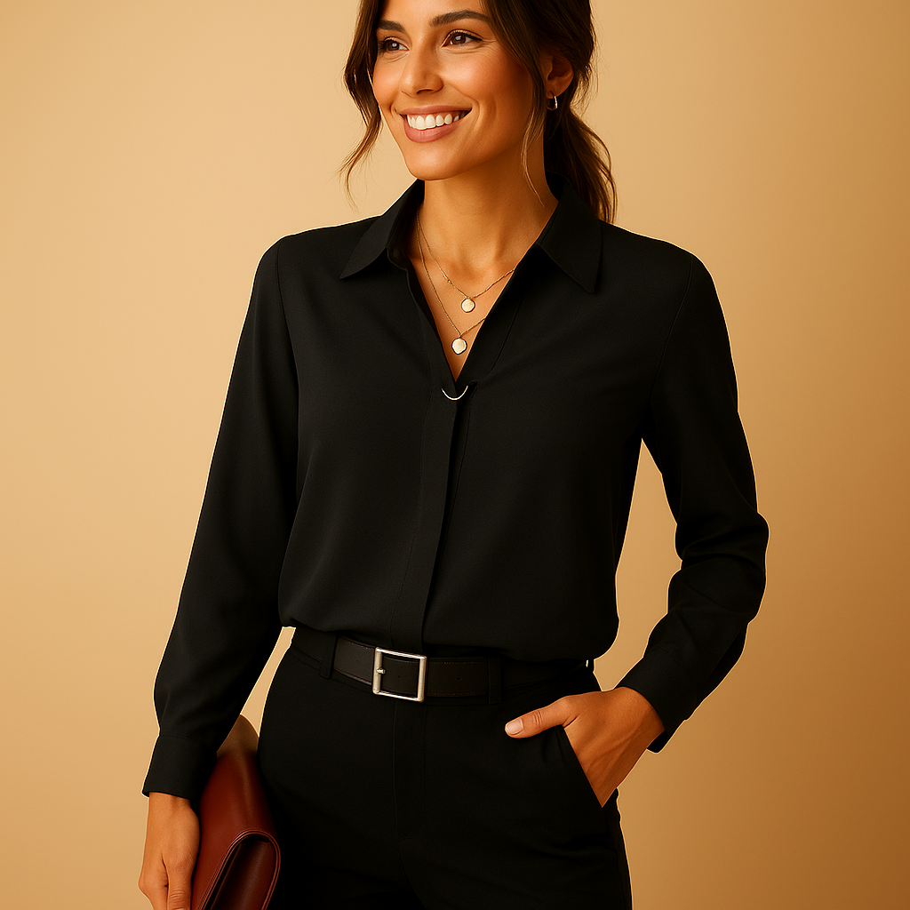 Dames blouse lange mouw | Elegante uitstraling met tijdloos ontwerp