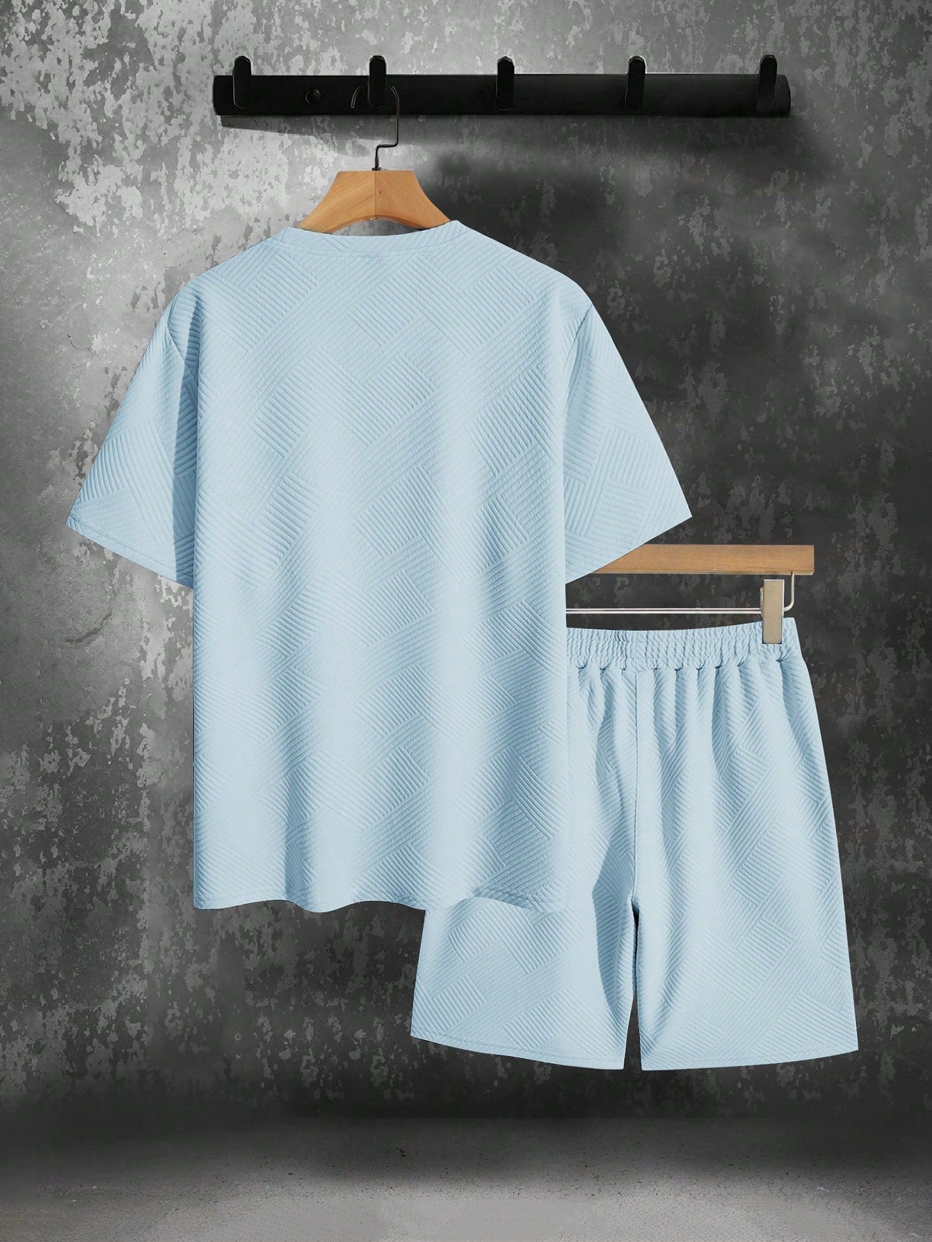 Heren zomerset | Oversized T-shirt en sportieve shorts voor een casual look