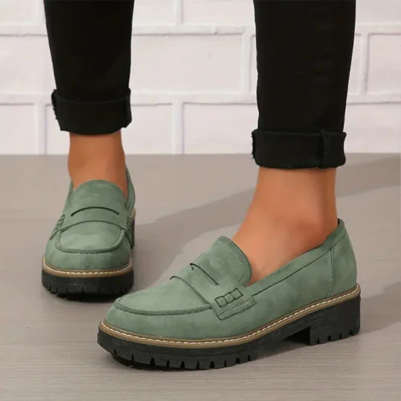 Lilia | Comfortabele Plateau Loafers voor Dames