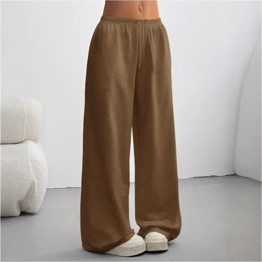 Dames Joggingbroek – Wijde Pijpen en Casual Comfort
