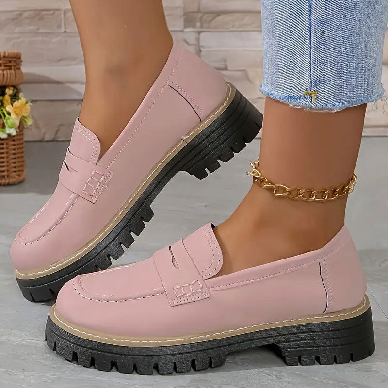 Lilia | Comfortabele Plateau Loafers voor Dames