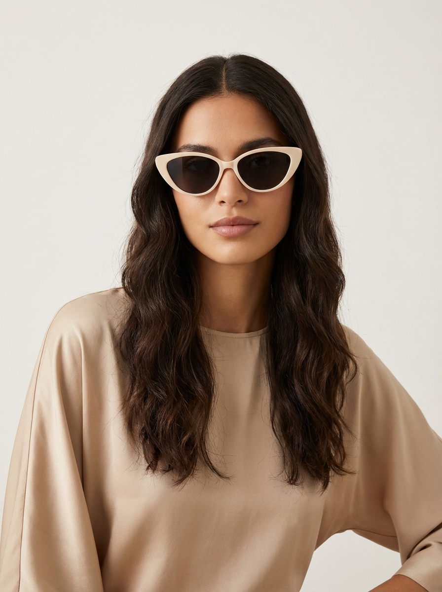 Dames Cat Eye Zonnebril – Retro Ontwerp – Veelzijdig Zomer Accessoire