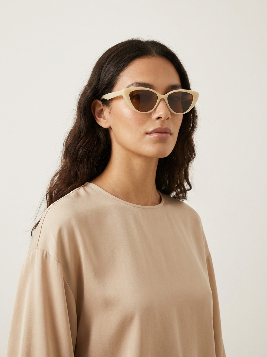 Dames Cat Eye Zonnebril – Retro Ontwerp – Veelzijdig Zomer Accessoire