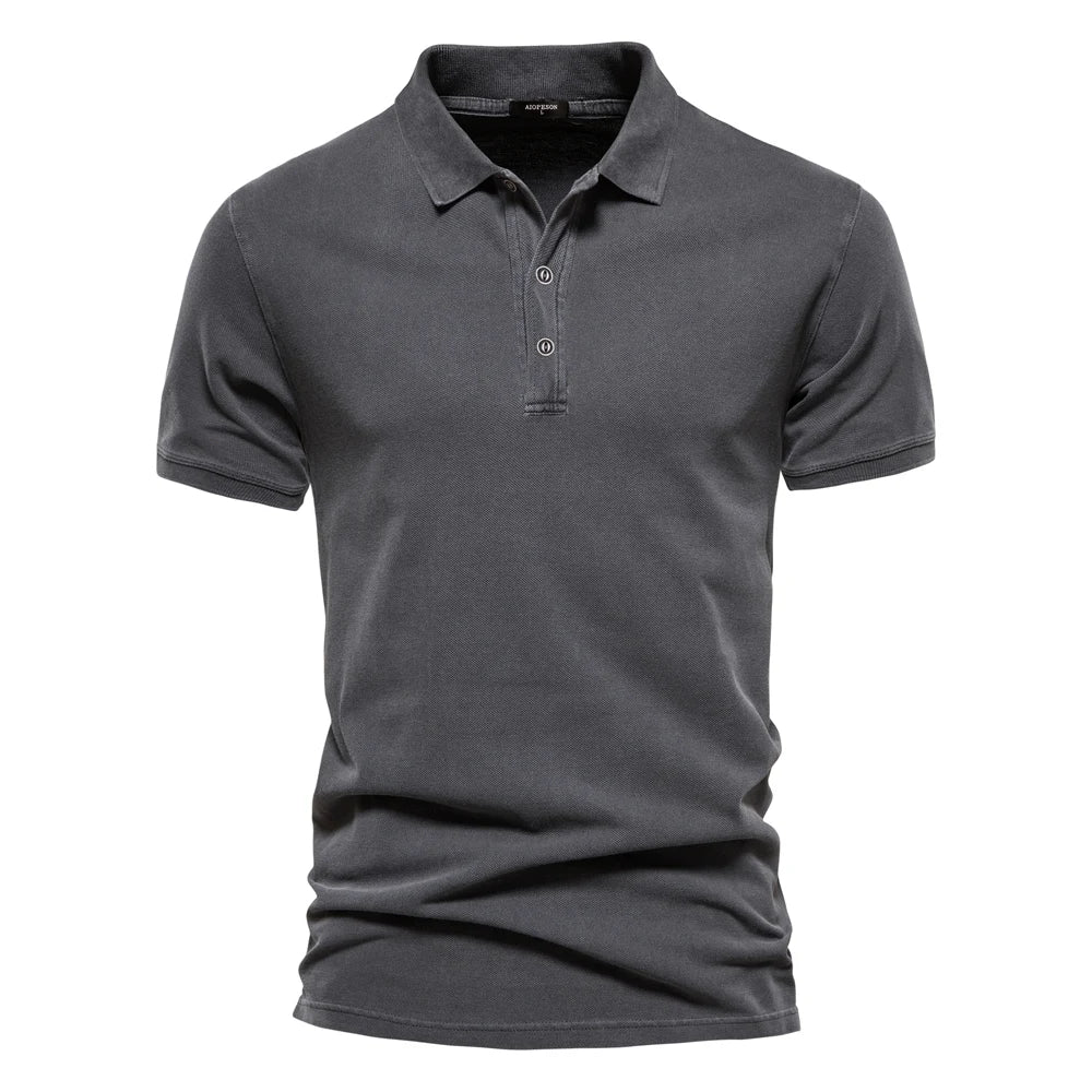 Heren polo shirt korte mouw | Casual poloshirt met tijdloze uitstraling