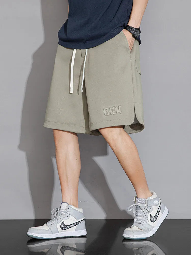 Liam Heren Korte Broek met Elastische Taille voor Casual Zomeroutfits-2