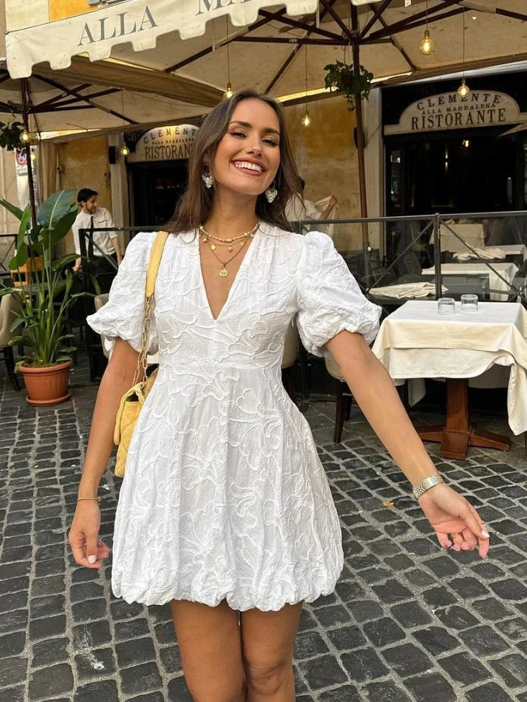 Dames jurk | Elegante zomerjurk met luchtige en casual chique uitstraling