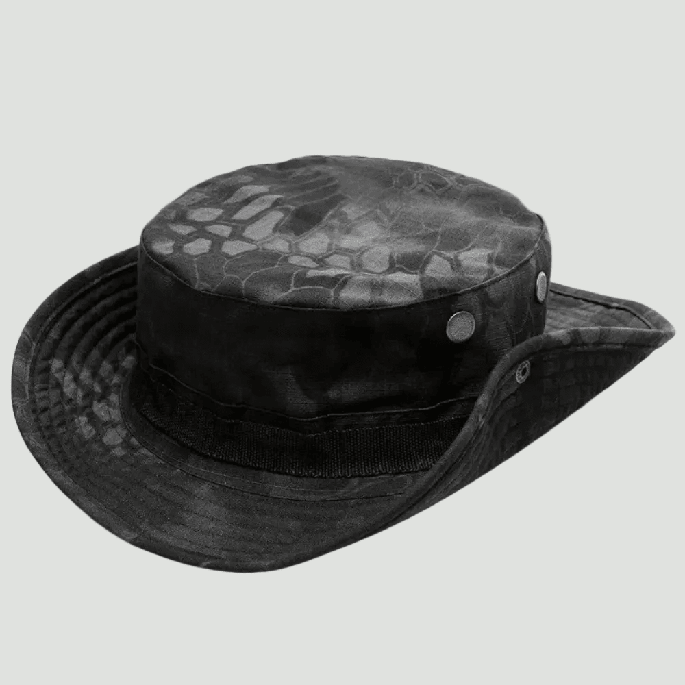 Ademende Lichtgewicht Bush Hoed – Opvouwbare Zonbescherming voor Outdoor Gebruik - De Mode OutletBLACK-MH32U13