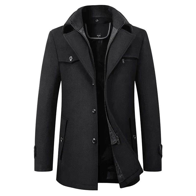 Brandy - Waterdichte Zakelijke Winterjas - De Mode OutletSEND M
