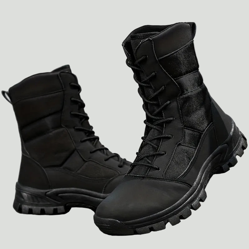Camouflage Wandelschoenen voor Heren – Ademend High - Top Ontwerp met Vetersluiting - De Mode Outlet