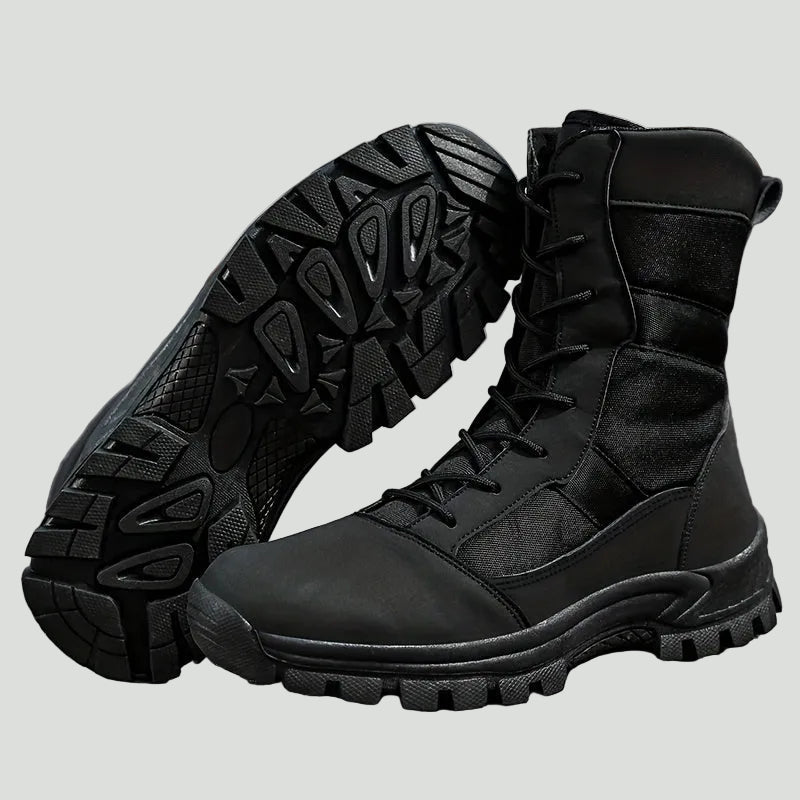 Camouflage Wandelschoenen voor Heren – Ademend High - Top Ontwerp met Vetersluiting - De Mode Outlet