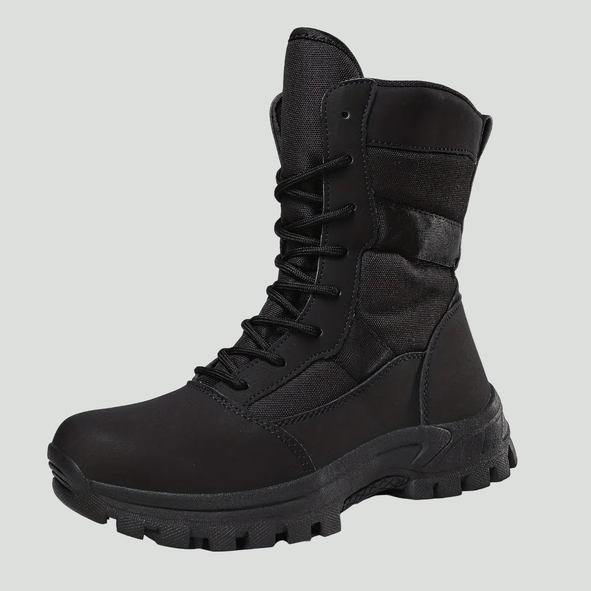 Camouflage Wandelschoenen voor Heren – Ademend High - Top Ontwerp met Vetersluiting - De Mode Outlet