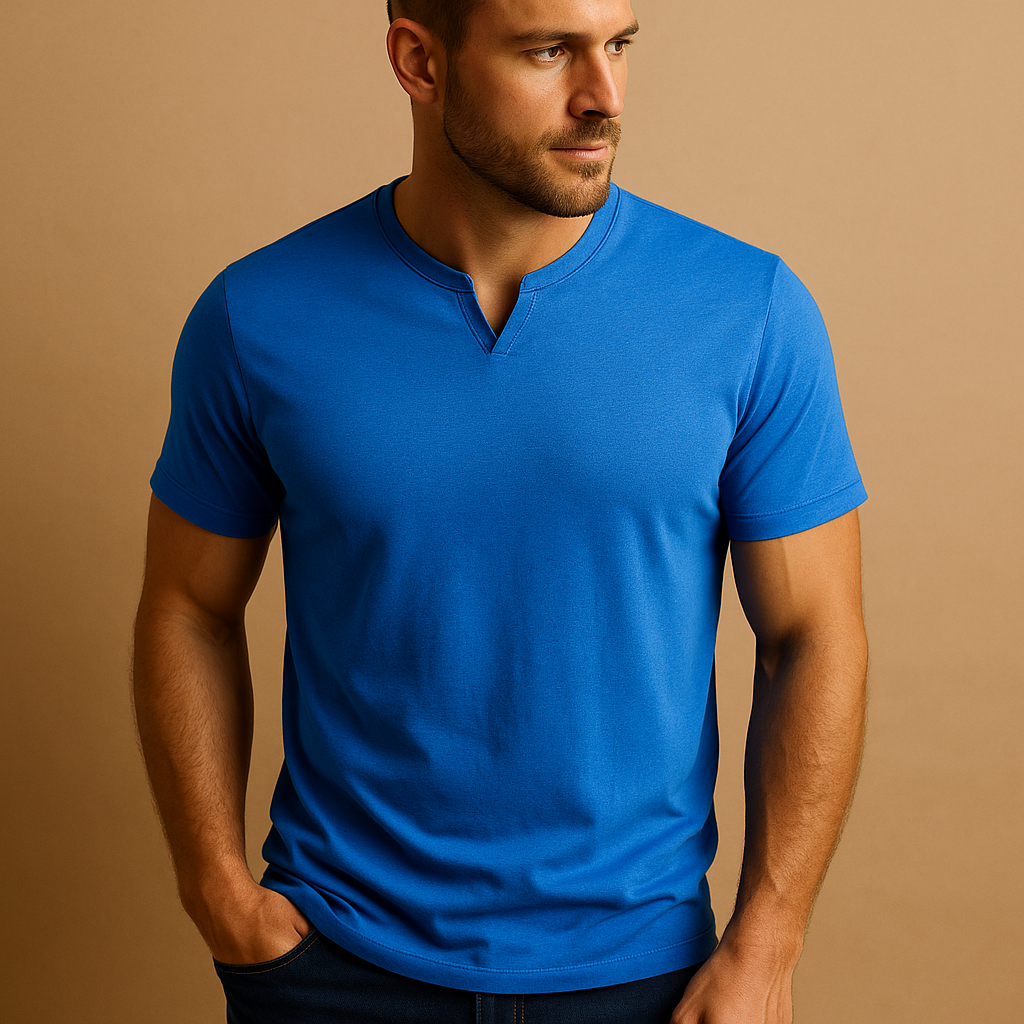 Heren T-shirt met Casual Comfort en Tijdloze Stijl