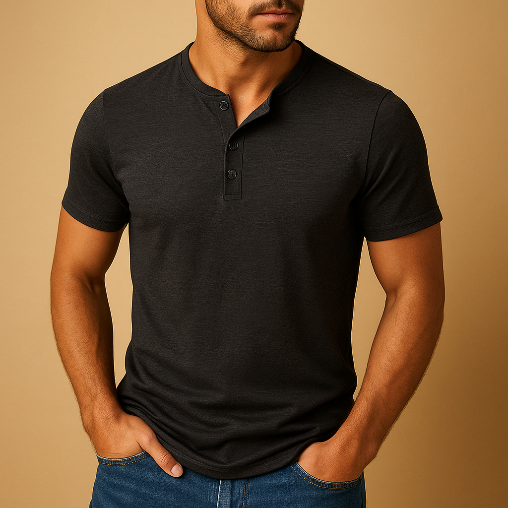 Heren T-shirt met Casual Comfort en Tijdloze Stijl