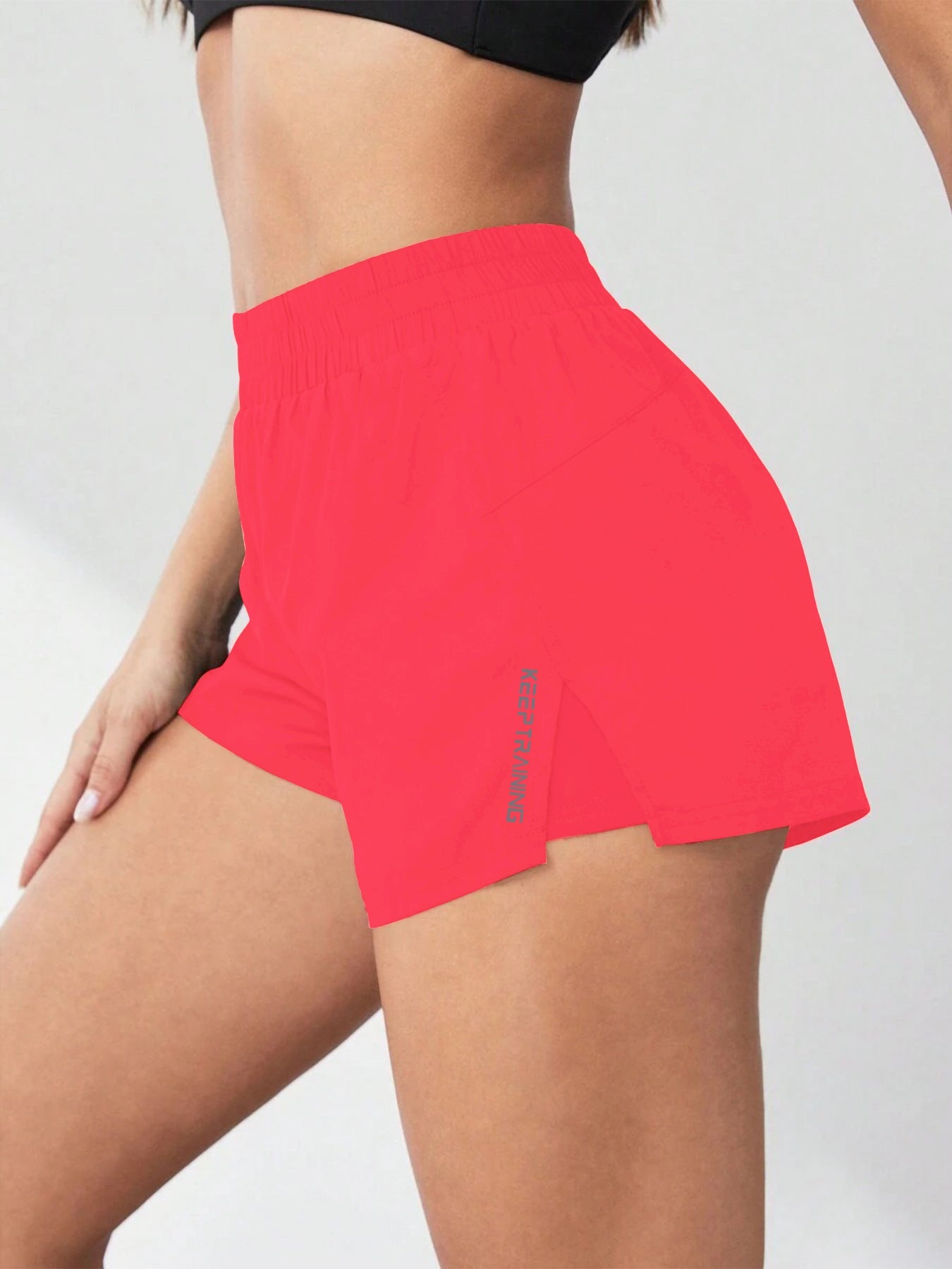 Dames 2 - in - 1 Hardloopshort | Licht, Ondersteunend & Zelfverzekerd Bewegen - De Mode OutletDWOD4-SS001043