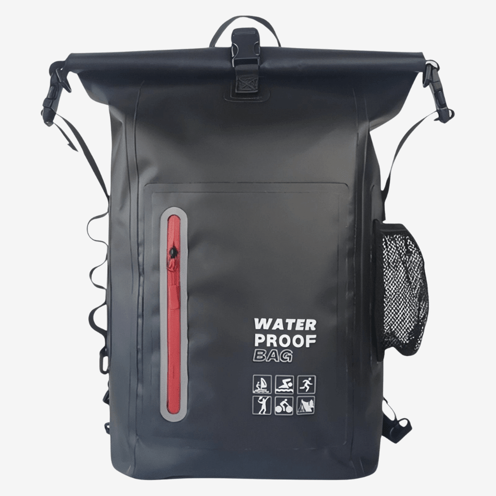 Duurzame Waterdichte 30L Wandelrugzak – Ontworpen voor Nat Weer en Outdoor Gebruik - De Mode OutletBLACK-IN77Y73