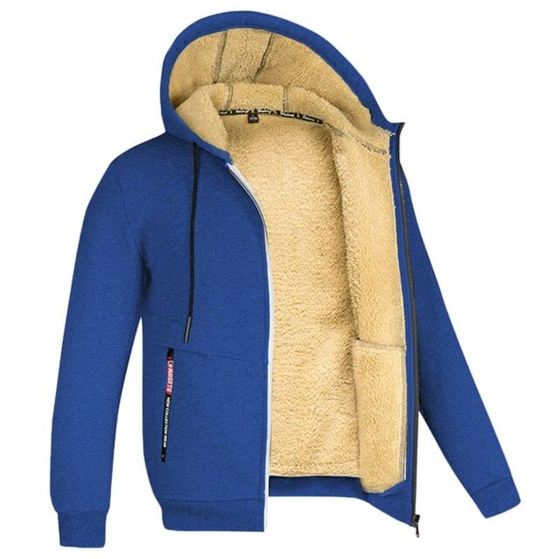 Ethan | Warme Wintervest Heren | Gebreid Design Met Wolvoering - De Mode OutletDMED1-GD159025