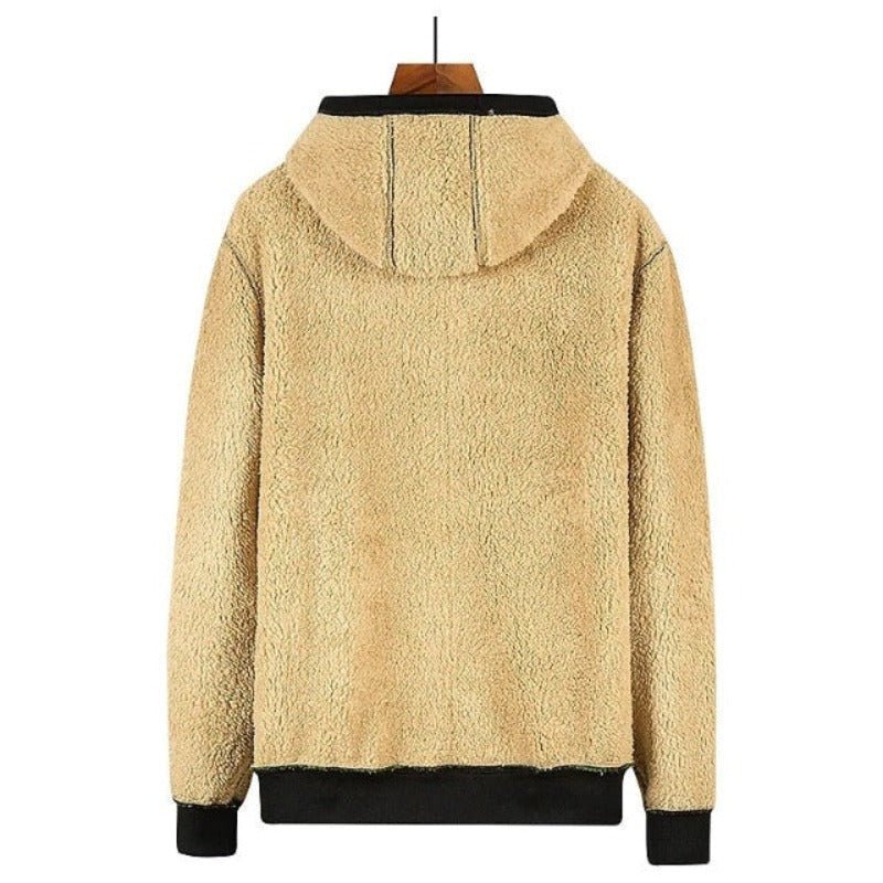 Ethan | Warme Wintervest Heren | Gebreid Design Met Wolvoering - De Mode OutletDMED1-GD159049