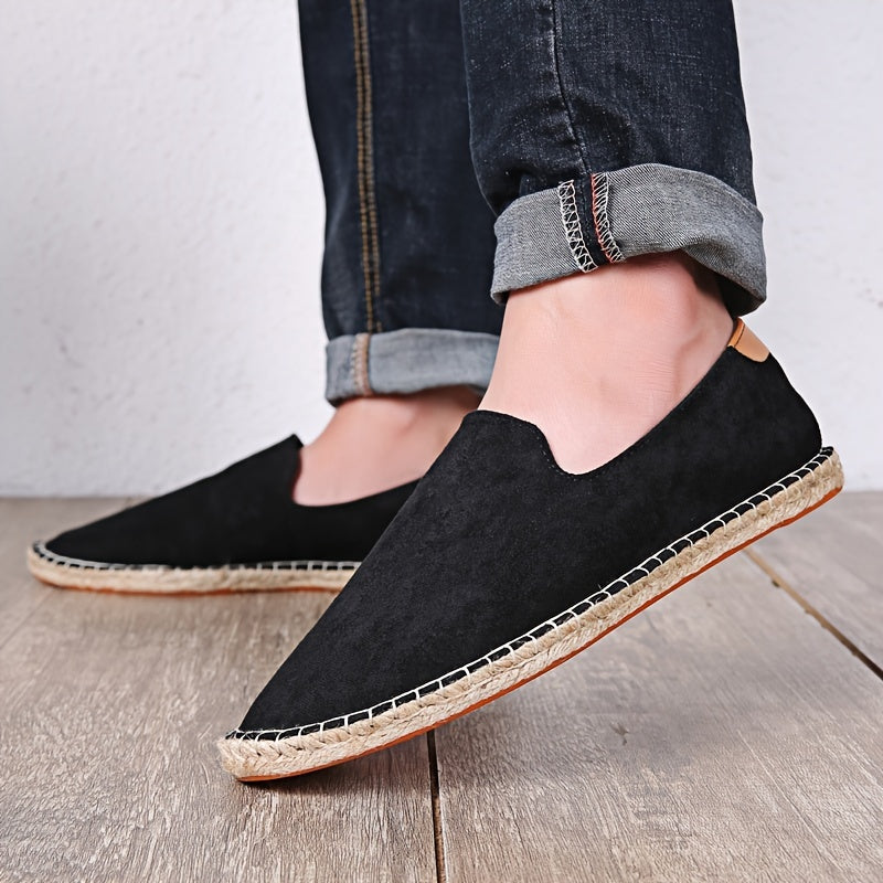 Heren Loafers – Canvas Instappers – Luchtig Zomer Casual Ontwerp