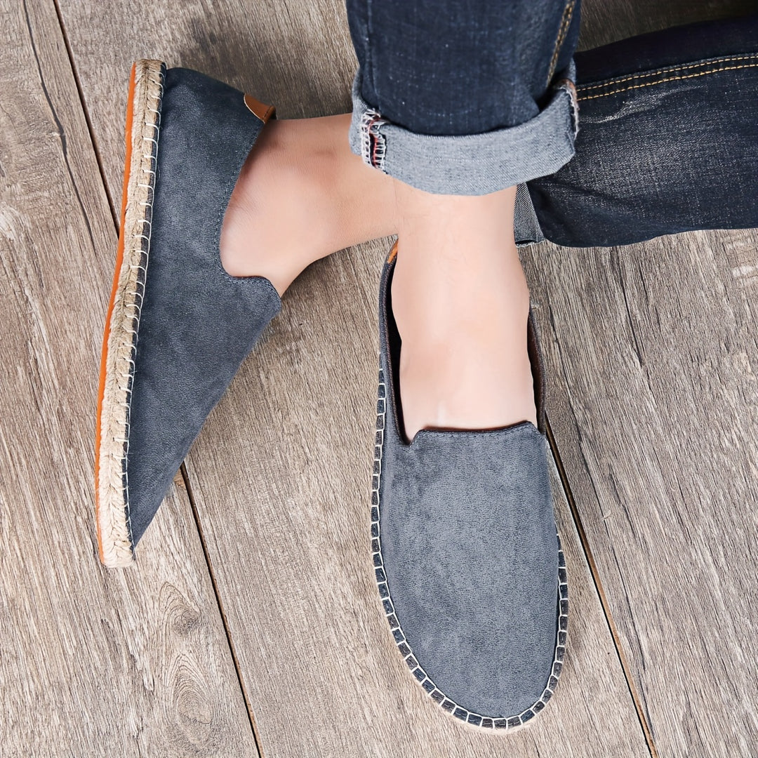 Heren Loafers – Canvas Instappers – Luchtig Zomer Casual Ontwerp