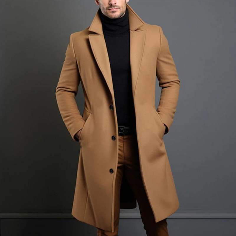 Mason | Luxe Stijlvolle Jas Heren | Tijdloze Stijl & Warm Comfort
