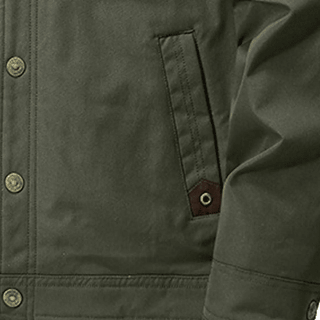 Gevoerde Outdoor Jas voor Heren – Gevoerde Cargo Uitvoering - De Mode Outlet29672511956894