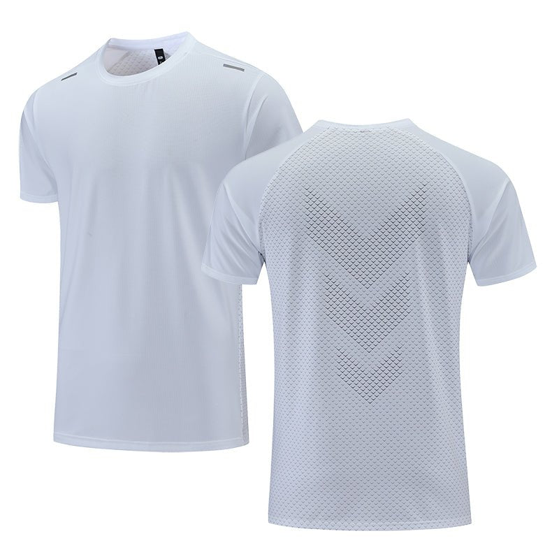 HERA | Heren Fitness T-shirt Sneldrogend Ademend Lichtgewicht Sporttop - De Mode Outlet9771528520027-;sku_a0