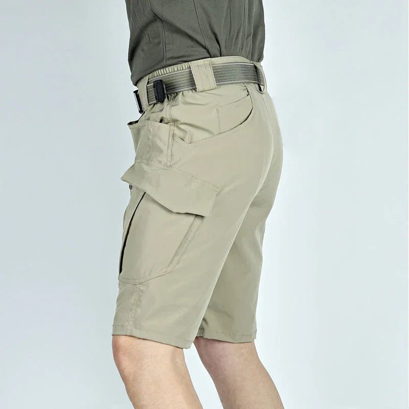 Heren Cargo Short met Meerdere Zakken en Comfortabele Pasvorm - De Mode Outlet