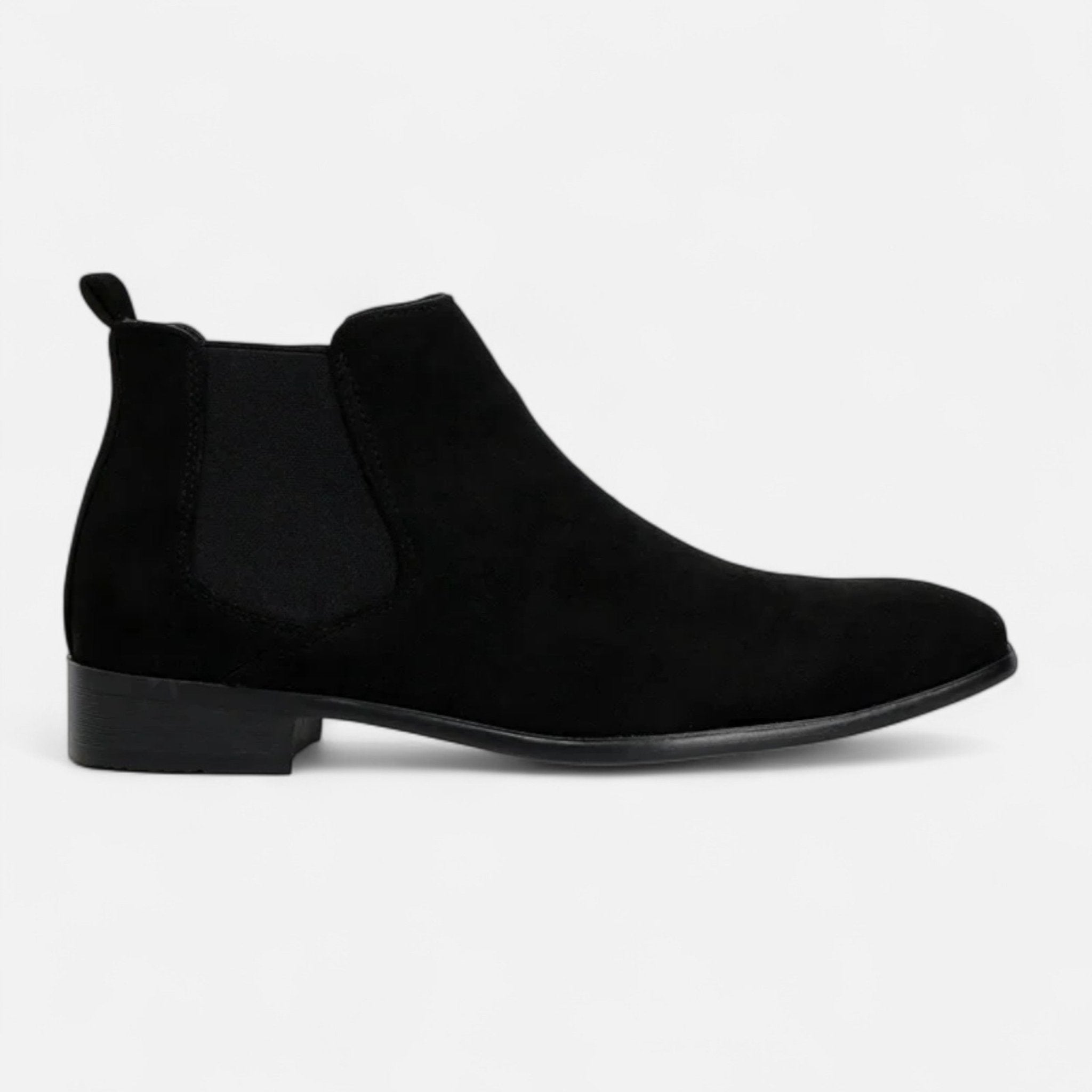 Heren Chelsea Boots met Elastische Panelen en Enkellaarsvorm - De Mode Outlet