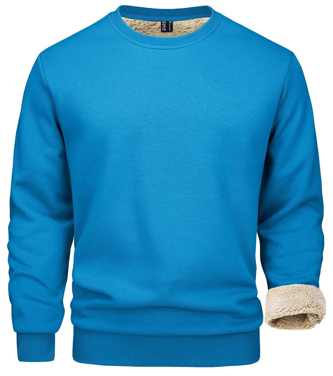 Heren Fleece Trui met Ronde Hals | Warm en comfortabel voor koude dagen - De Mode Outlet76449852236427