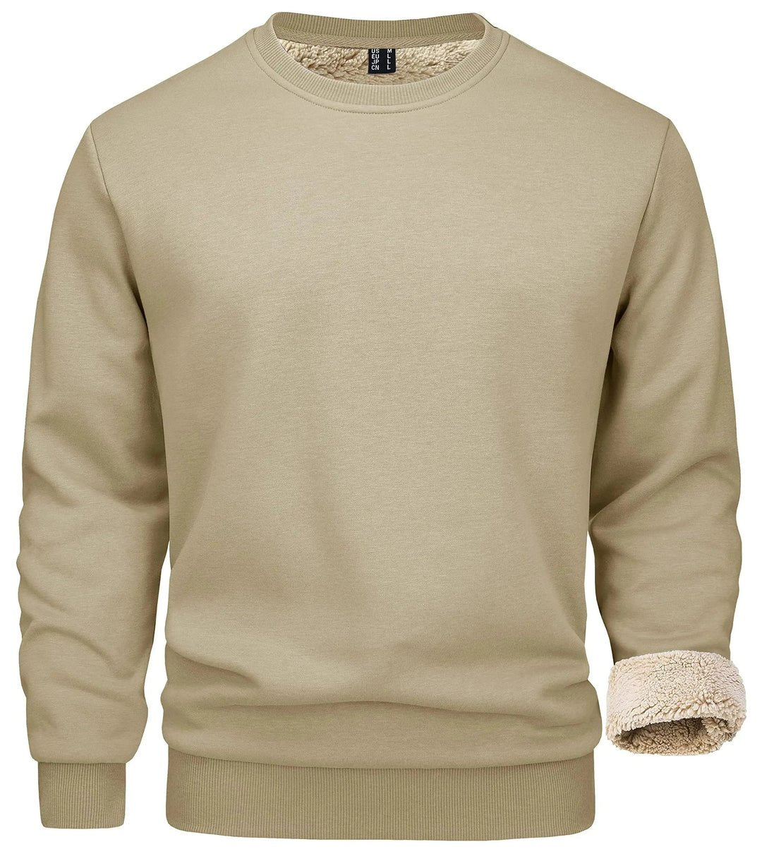 Heren Fleece Trui met Ronde Hals | Warm en comfortabel voor koude dagen - De Mode Outlet36449853429643
