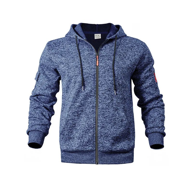 Heren Fleece Vest met Rits | Regular Fit voor Dagelijks Gebruik - De Mode Outlet