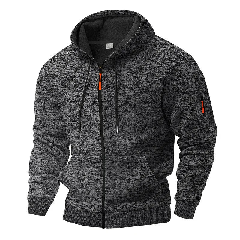 Heren Fleece Vest met Rits | Regular Fit voor Dagelijks Gebruik - De Mode Outlet