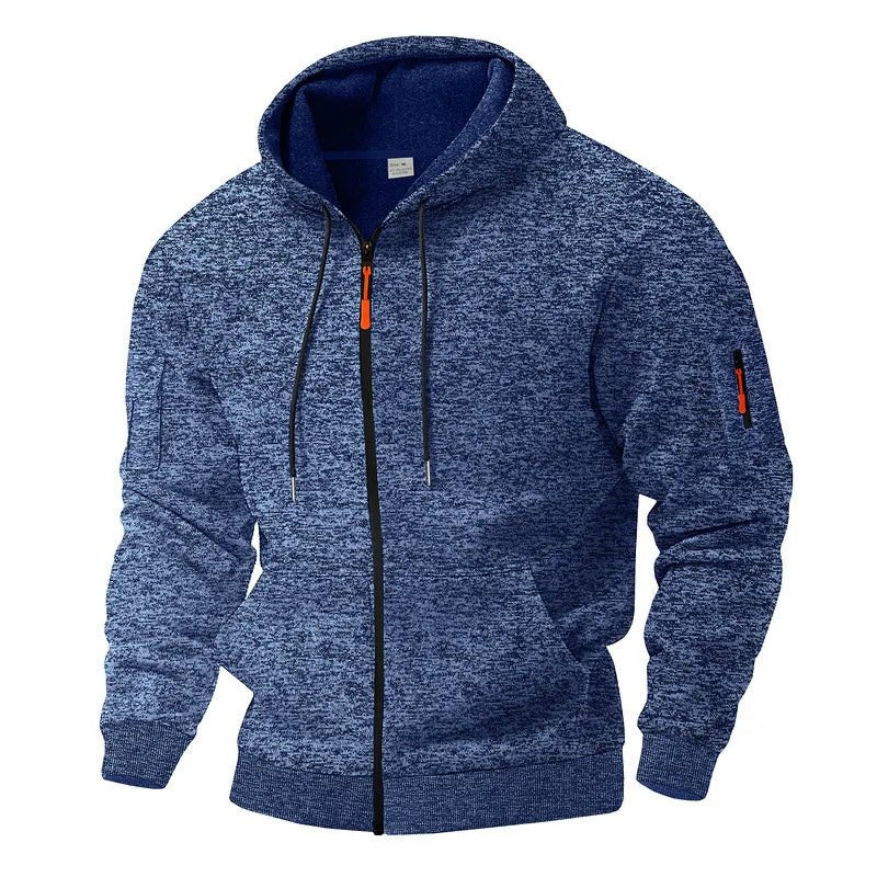 Heren Fleece Vest met Rits | Regular Fit voor Dagelijks Gebruik - De Mode Outlet
