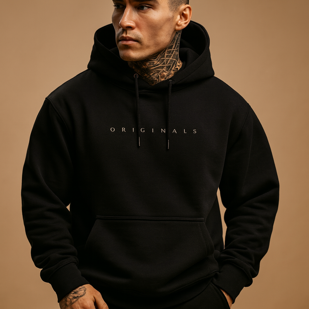 Heren hoodie met capuchon | Moderne pasvorm en comfortabele look