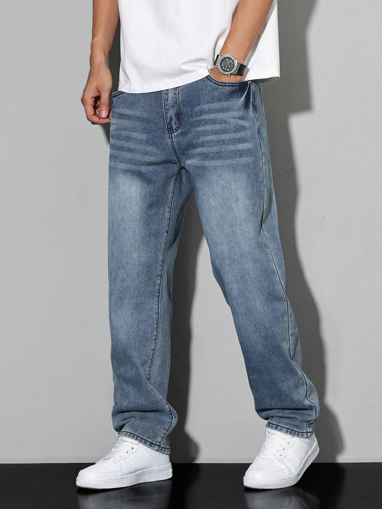 Heren jeans | Losse baggy fit met moderne en casual uitstraling - De Mode Outlet7652934516822-Kleur 1/XS