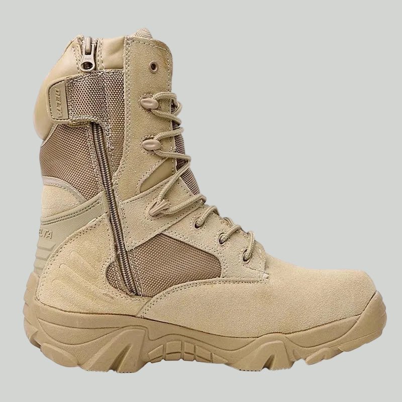 Heren Lichtgewicht Waterdichte Tactical Wandelschoenen – Gripzool voor Buiten - De Mode OutletKHAKI-HO67N59