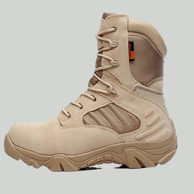Heren Lichtgewicht Waterdichte Tactical Wandelschoenen – Gripzool voor Buiten - De Mode OutletKHAKI-HO67N59