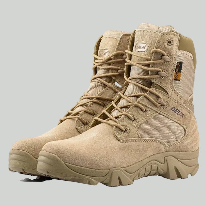 Heren Lichtgewicht Waterdichte Tactical Wandelschoenen – Gripzool voor Buiten - De Mode OutletKHAKI-HO67N59