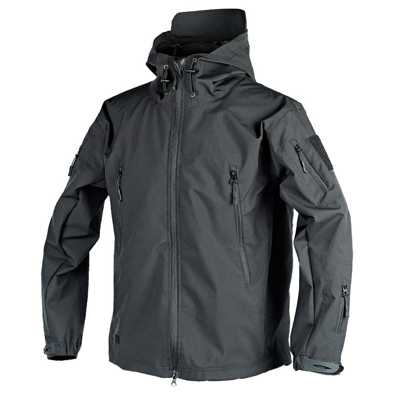 Heren Outdoor Jas – Waterdicht Met Capuchon Voor Regen en Wind - De Mode OutletERIK-BLACK-S