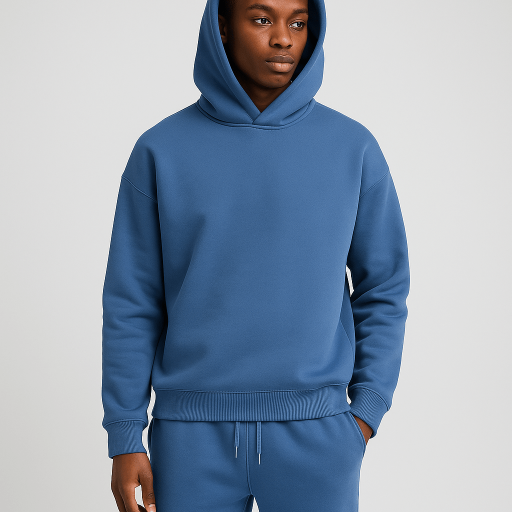 Heren oversized hoodie en jogger set | Relaxte pasvorm voor dagelijks gebruik - De Mode OutletSKU_1766118710862_498